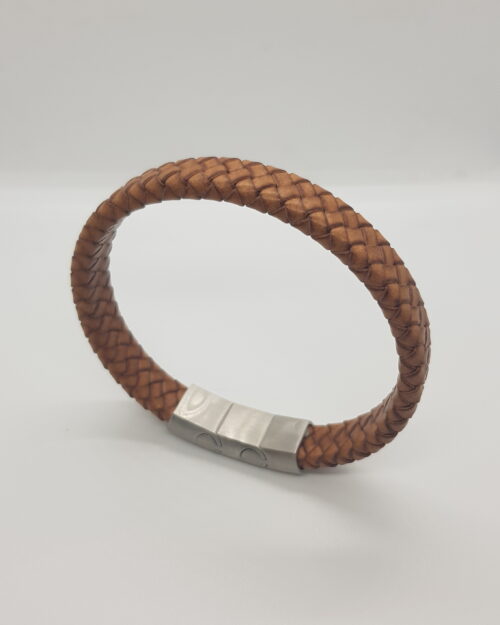 Bracciale da uomo in pelle