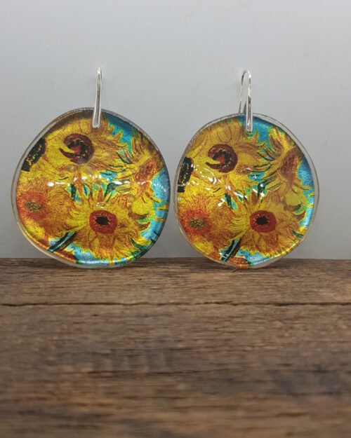 Orecchini Van Gogh, Girasoli