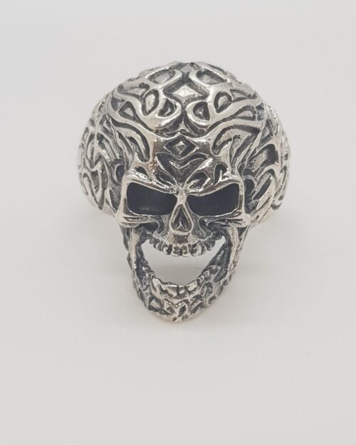 Anello teschio in argento925