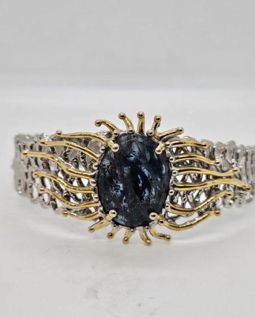Bracciale in argento e Kyanite