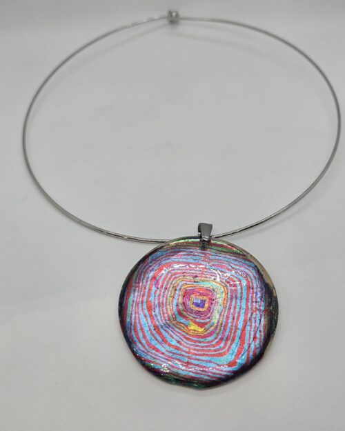 Collana in resina, Hundertwasser